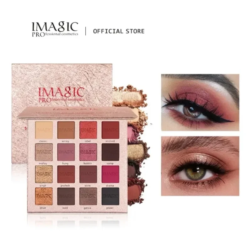 IMAGIC CHARM 16 COLOR EYESHADOW PALETTE