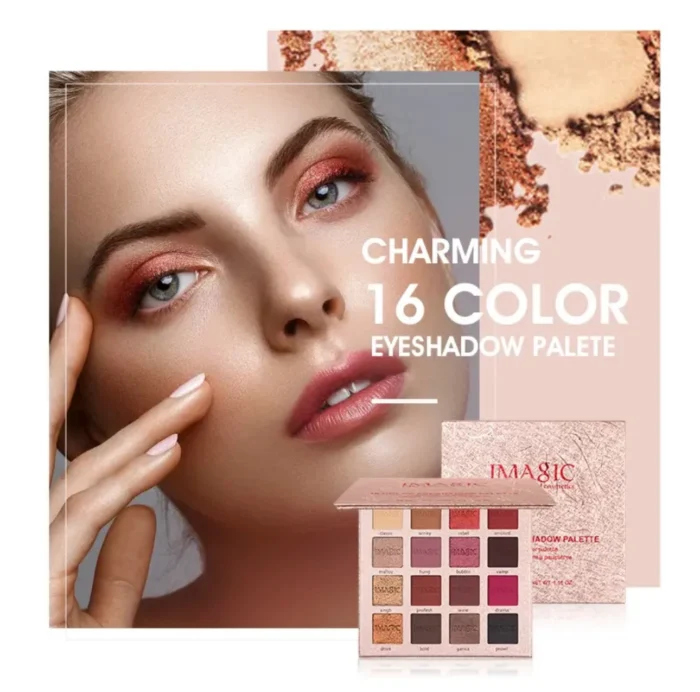 IMAGIC CHARM 16 COLOR EYESHADOW PALETTE - Image 4