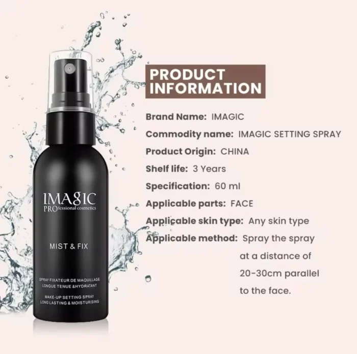 IMAGIC MAKEUP SETTING SPRAY - Image 6