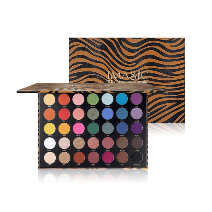 IMAGIC ZEBRA 35 COLORS EYESHADOW PALETTE