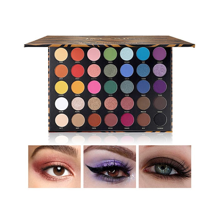 IMAGIC ZEBRA 35 COLORS EYESHADOW PALETTE - Image 3