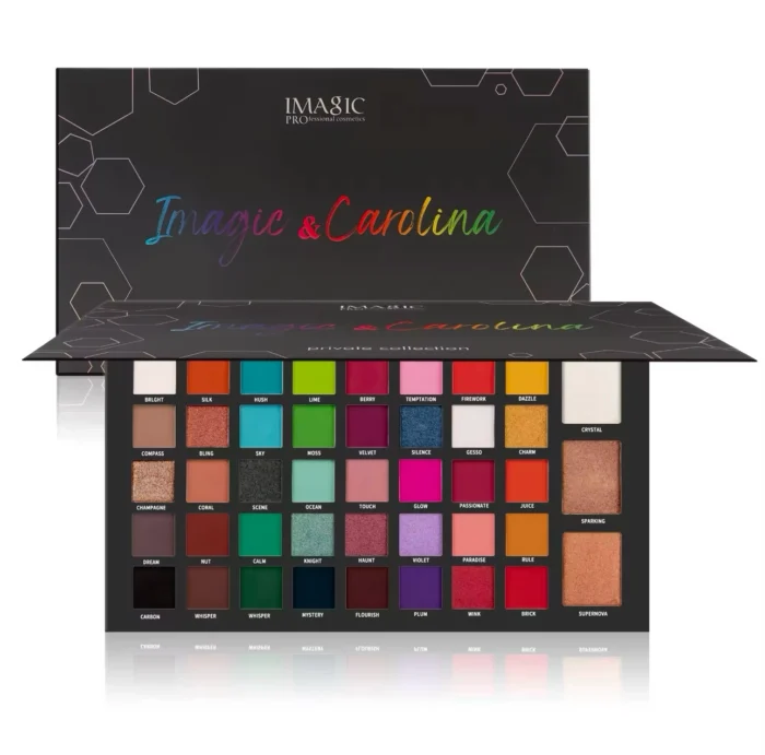 IMAGIC 43 COLOUR EYESHDOW + HIGHLIGHTER PALETTE