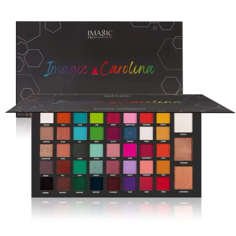 IMAGIC 43 COLOUR EYESHDOW + HIGHLIGHTER PALETTE
