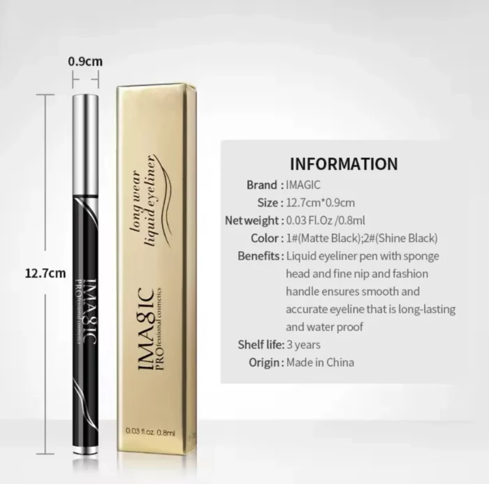 IMAGIC LONG WEAR LIQUID EYELINER - Image 6