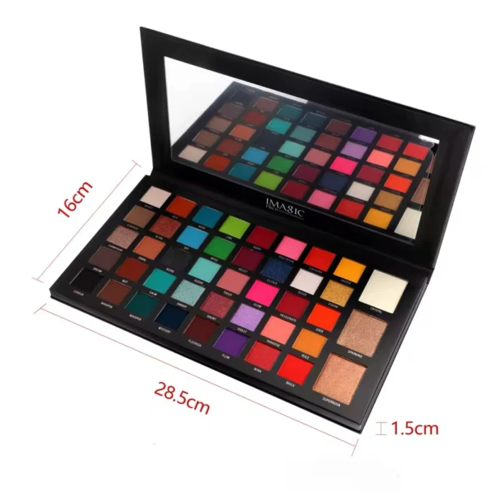 IMAGIC 43 COLOUR EYESHDOW + HIGHLIGHTER PALETTE - Image 6