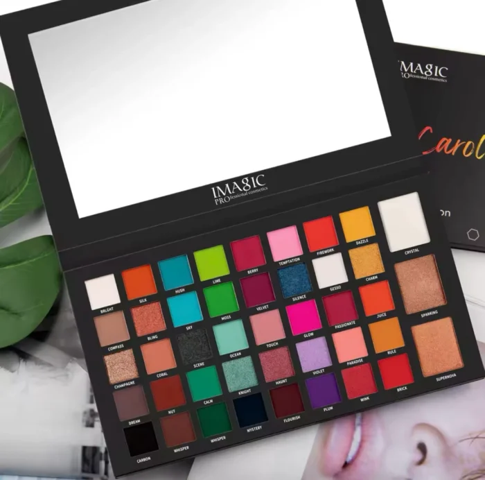 IMAGIC 43 COLOUR EYESHDOW + HIGHLIGHTER PALETTE - Image 5