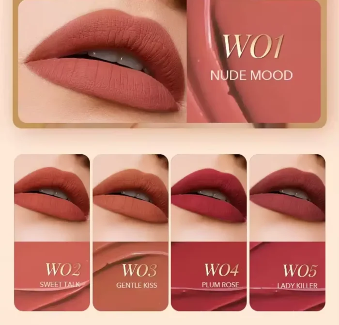 IMAGIC MATTE LIQUID LIPSTICK KIT (SET-1 WHISPER) - Image 2