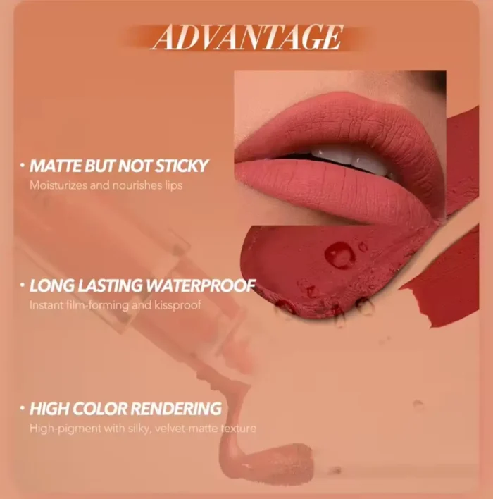 IMAGIC MATTE LIQUID LIPSTICK KIT (SET-1 WHISPER) - Image 8