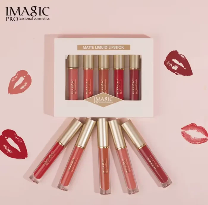 IMAGIC MATTE LIQUID LIPSTICK KIT (SET-1 WHISPER) - Image 11