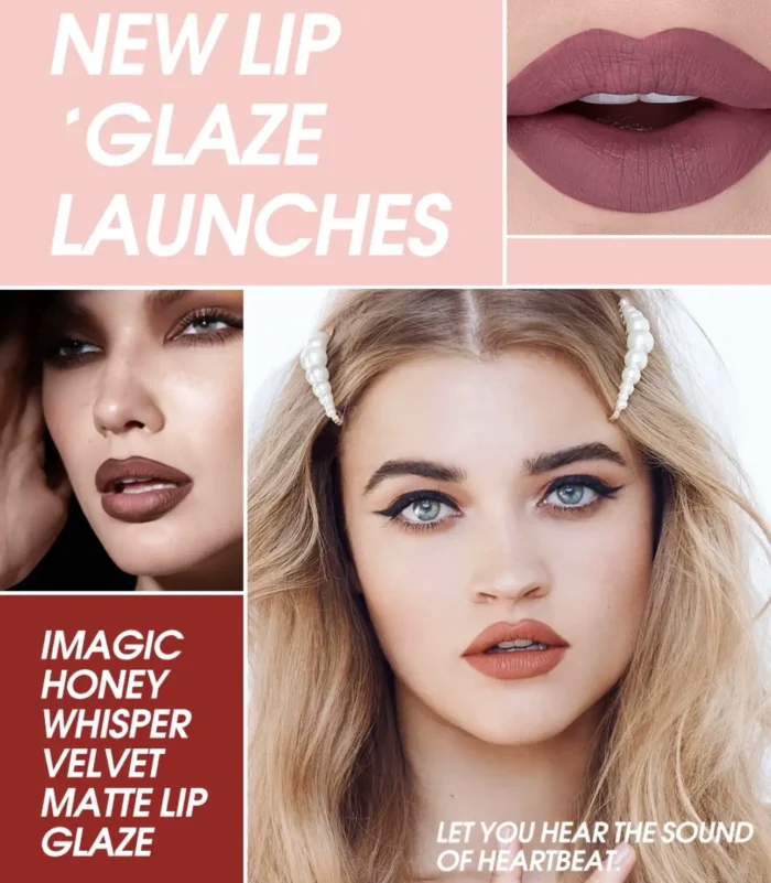 IMAGIC MATTE LIQUID LIPSTICK KIT (SET-1 WHISPER) - Image 10