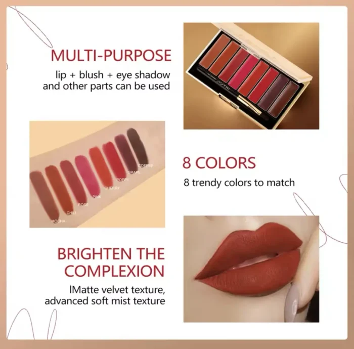 IMAGIC 8  MATTE LIPSTICK PALETTE - Image 6