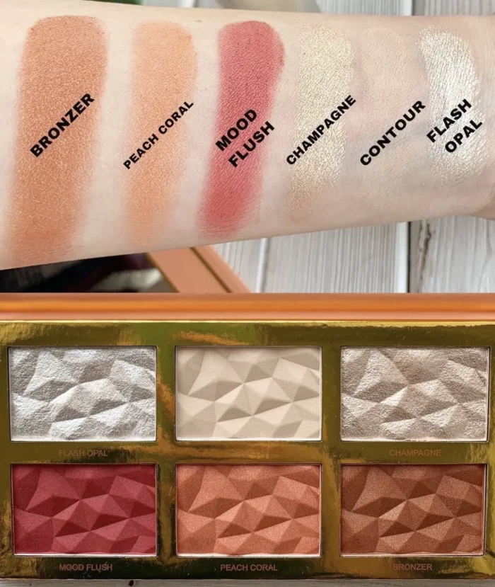 IMAGIC 6 in 1 HIGHLIGHT,BLUSH AND CONTOUR PALETTE - Image 2