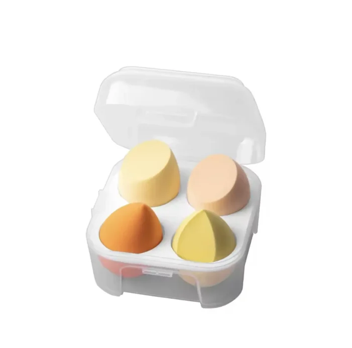 IMAGIC 4pcs/Set Makeup Sponge With Storage Box Soft Professional Puff - Image 9