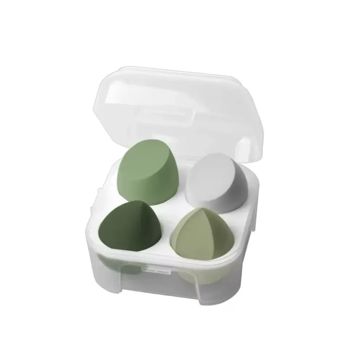 IMAGIC 4pcs/Set Makeup Sponge With Storage Box Soft Professional Puff - Image 11