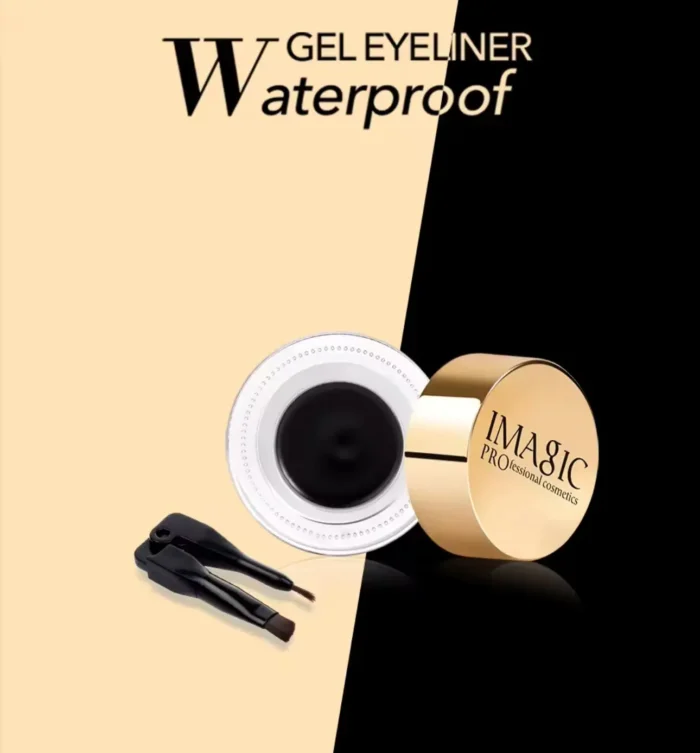 IMAGIC BLACK GEL EYELINER WITH BRUSH - Image 8