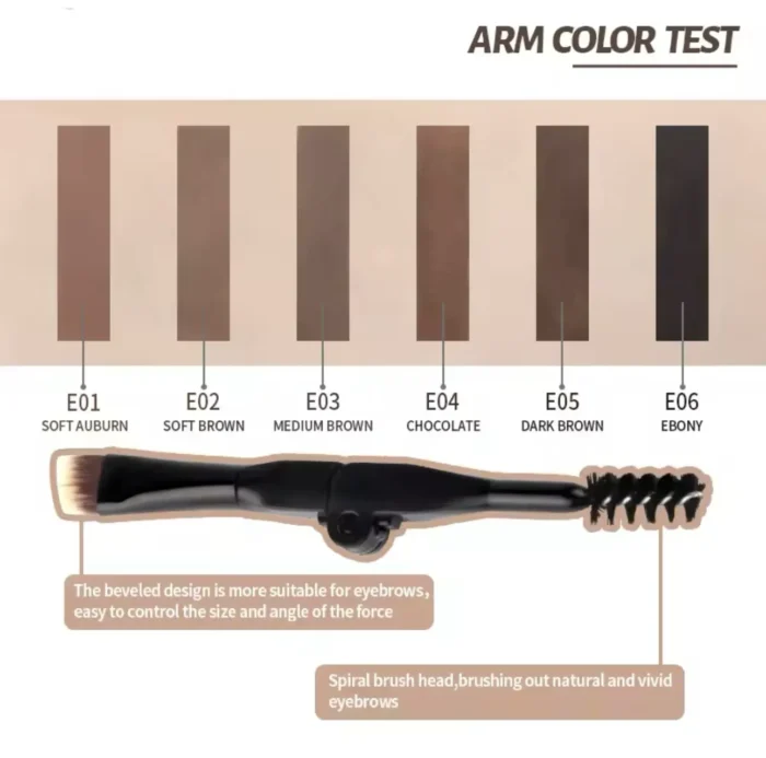 IMAGIC EYEBROW GEL WITH BRUSH (6 SHADE) - Image 3