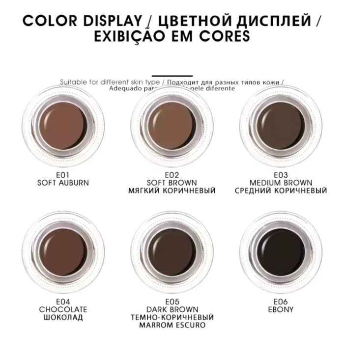 IMAGIC EYEBROW GEL WITH BRUSH (6 SHADE) - Image 4
