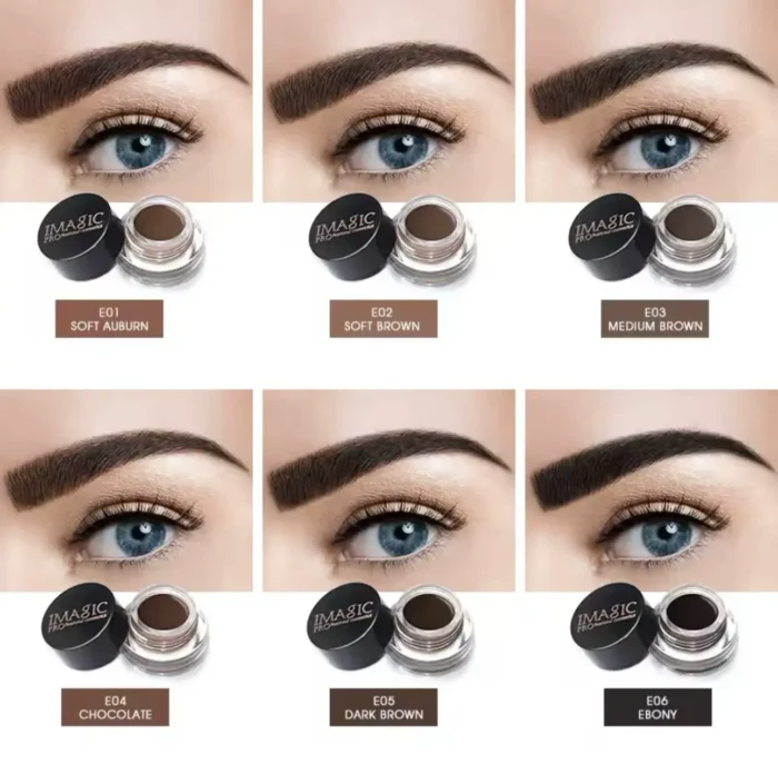 IMAGIC EYEBROW GEL WITH BRUSH (6 SHADE) - Image 2