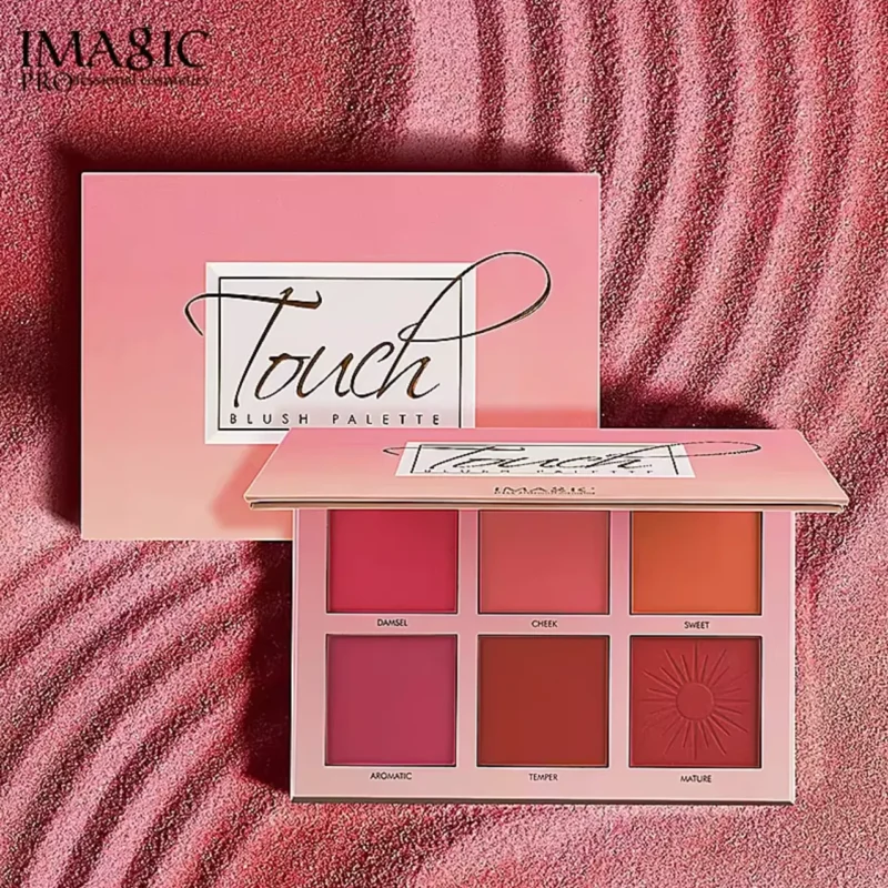 IMAGIC 6 COLOR TOUCH BLUSH PALETTE