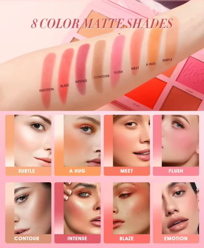 IMAGIC 8 COLOR CONTOUR & BLUSH PALETTE - Image 9