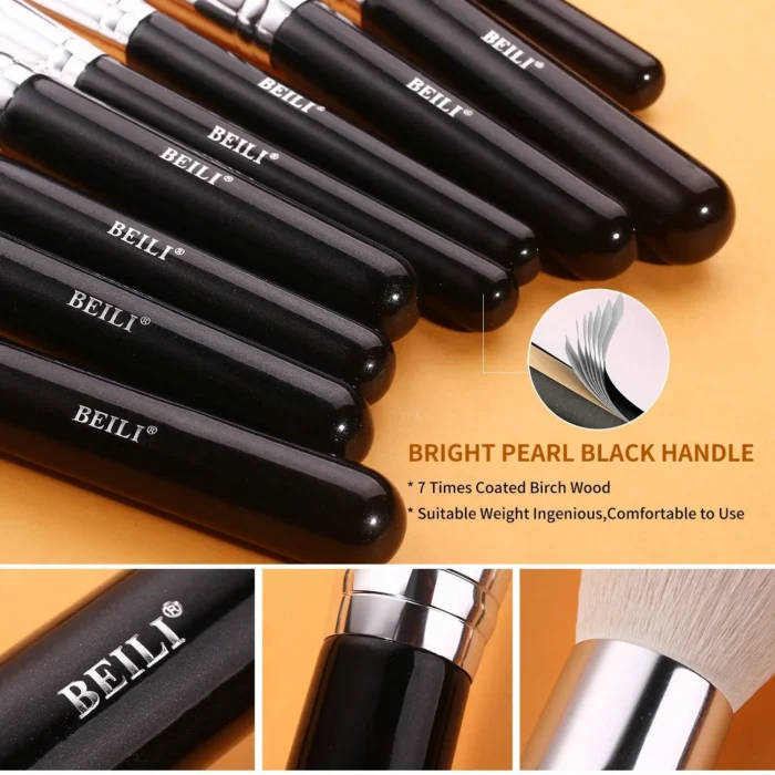BEILI 30 PCS PROFESSIONAL MAKEUP BRUSH SET - Image 5