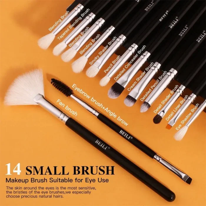 BEILI 20 PCS PROFESSIONAL MAKEUP BRUSH SET - Image 4